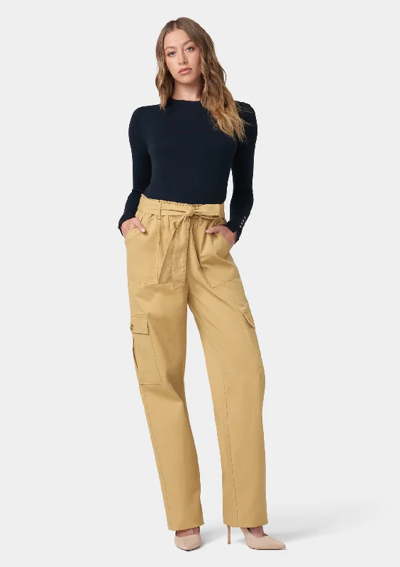 Brooklyn Cargo Pants with Tie