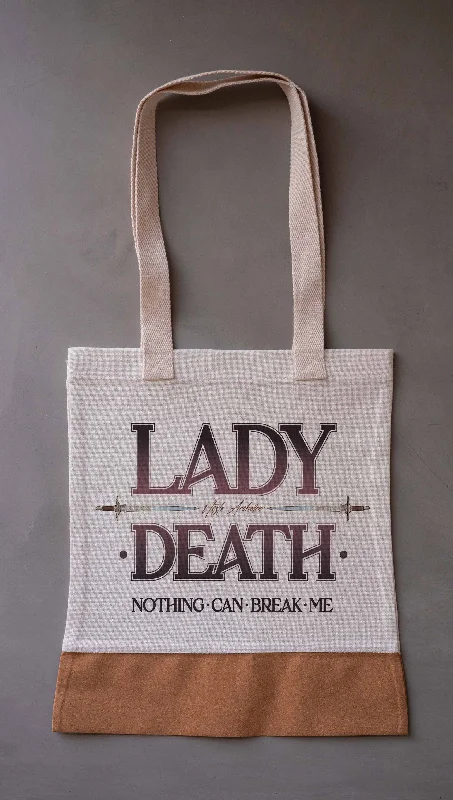 Lady Death - Officially Licensed ACOTAR Canvas Tote Bag