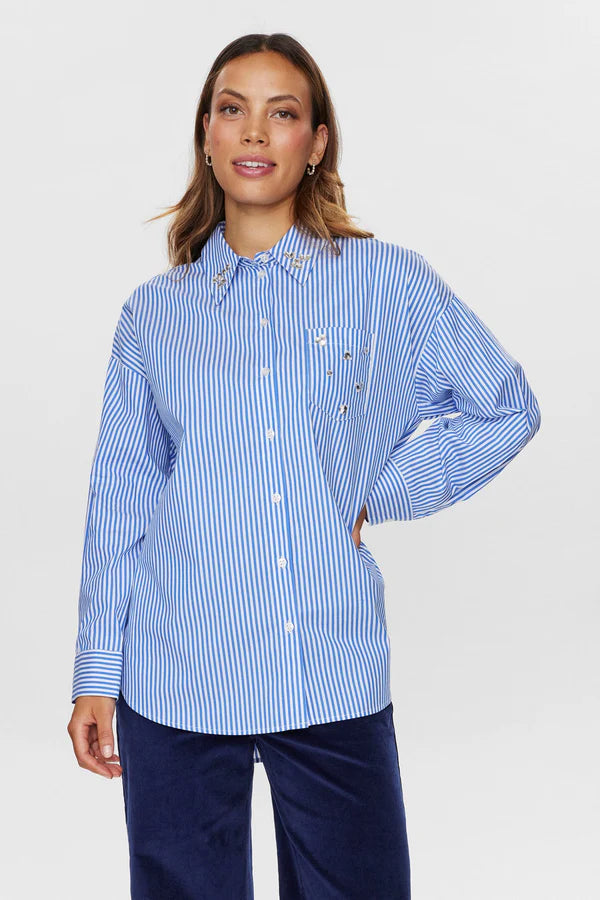 Numph Nuhailey Shirt in Regatta