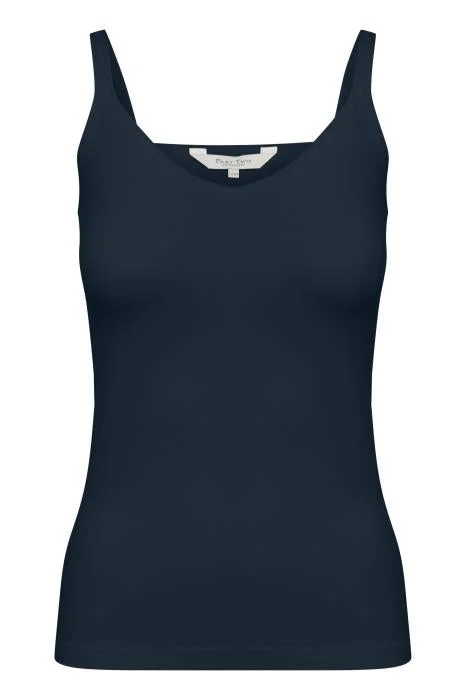 Part Two Hydda Vest in Dark Navy