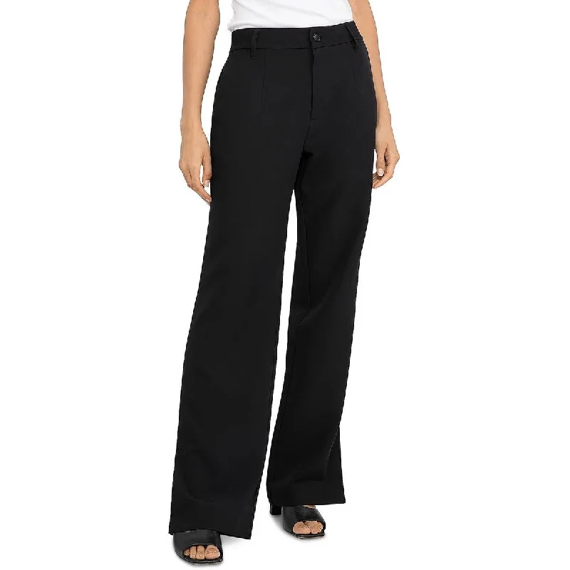 Sanctuary Womens Noho High Rise Straight Trouser Pants