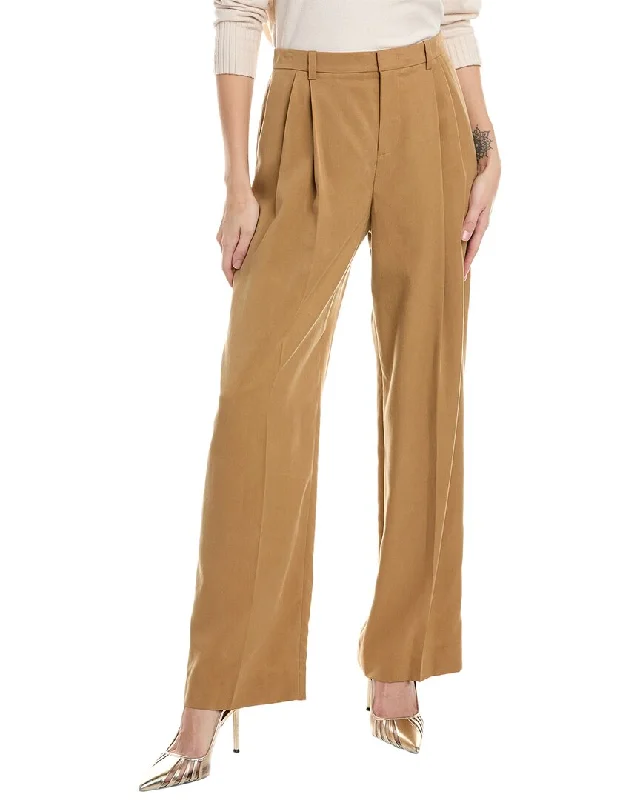 Vince Drop Waist Pleated Trouser