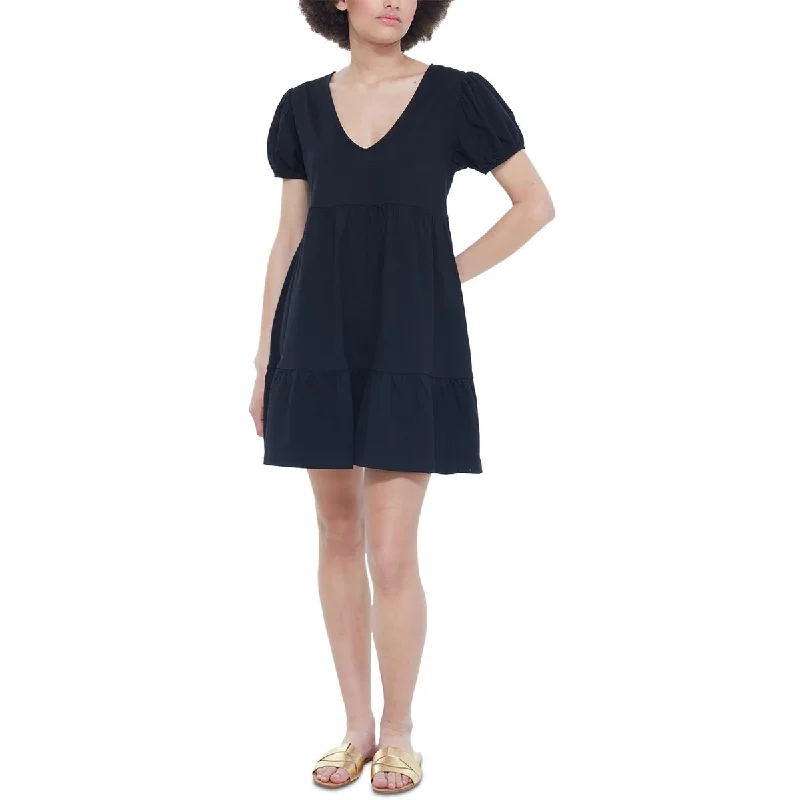 Black Tape_ Womens   Party Mini Shift Dress