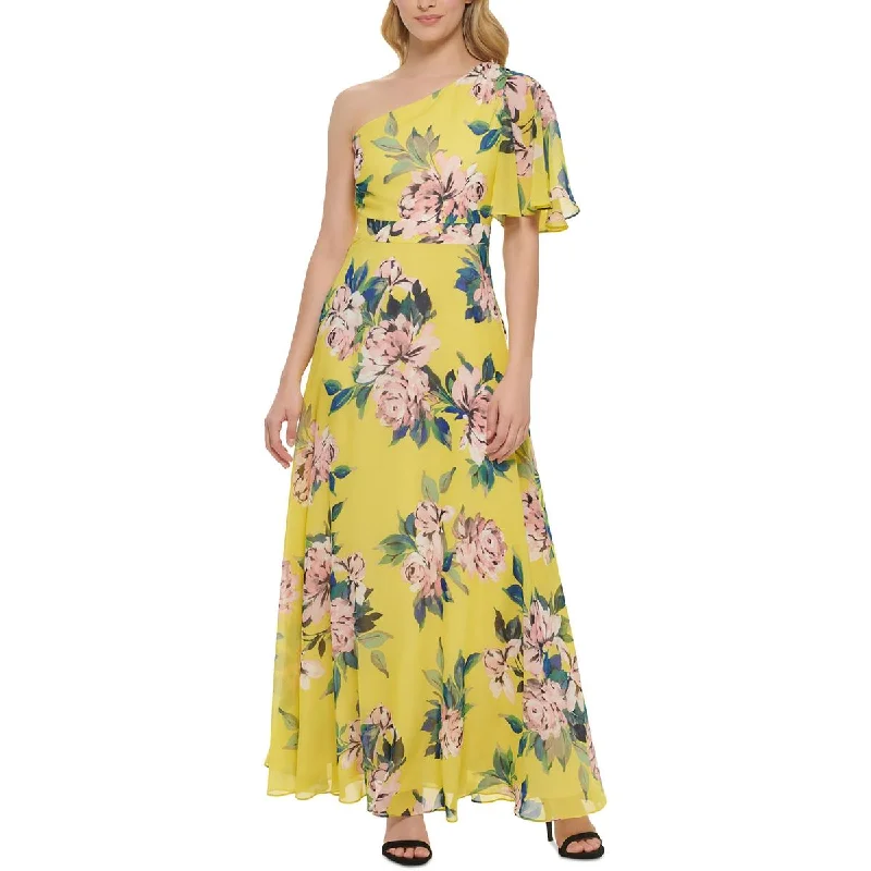 Eliza J Womens Chiffon Maxi Dress