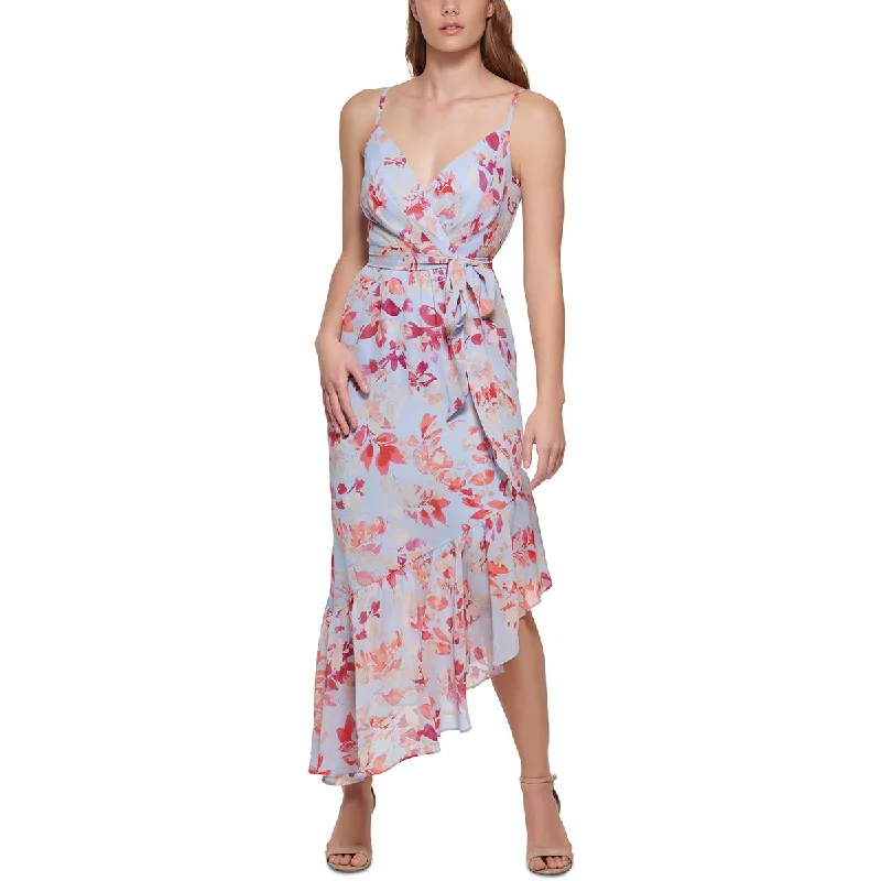 Eliza J Womens Floral Print  Maxi Dress