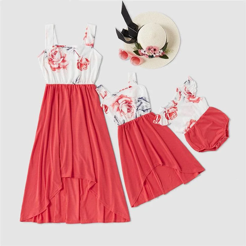 THE HIGH-LOW GARDEN ~ MOMMY & ME DRESS SET